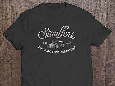 Stauffers Automotive Machin T-Shirt