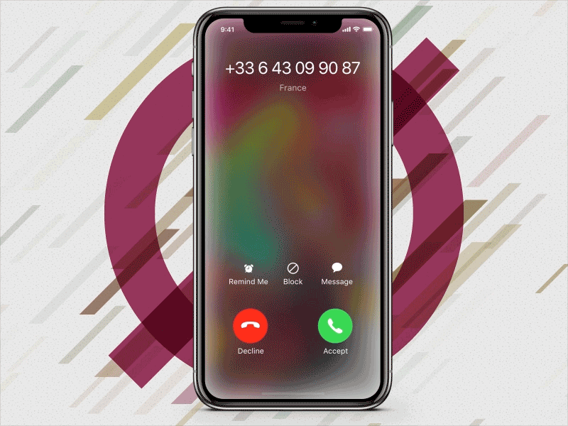 iPhone - Blocking any contact when a call is coming