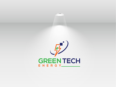 Green Tech Energy Logo branding branding design energy energy logo green energy logo green tech green tech logo logo modern logo power energy logo tech tech company tech design tech logo technical technology technology icons technology logo vector