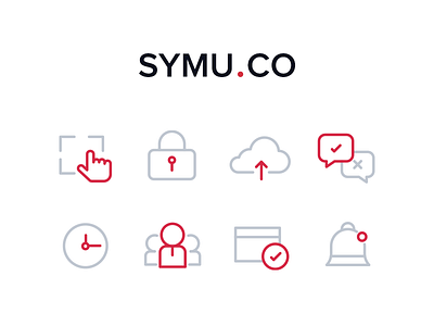 Icons for Symu.co website