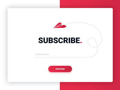 Daily UI Day #06 - Subscribe daily dailyui download free newsletter page subscribe ui ux web