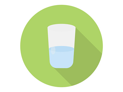 Drinking Water art clean design drink flat fresh glass graphic design health healthy icon illustration lifestyle water young