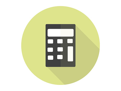 Calculator accounting art business button calculate calculator concept design finance financial flat graphic design icon illustration mathematics