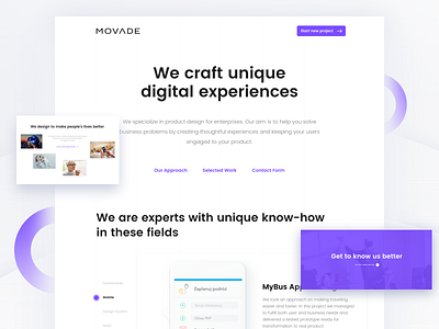 UX Studio Landing Page