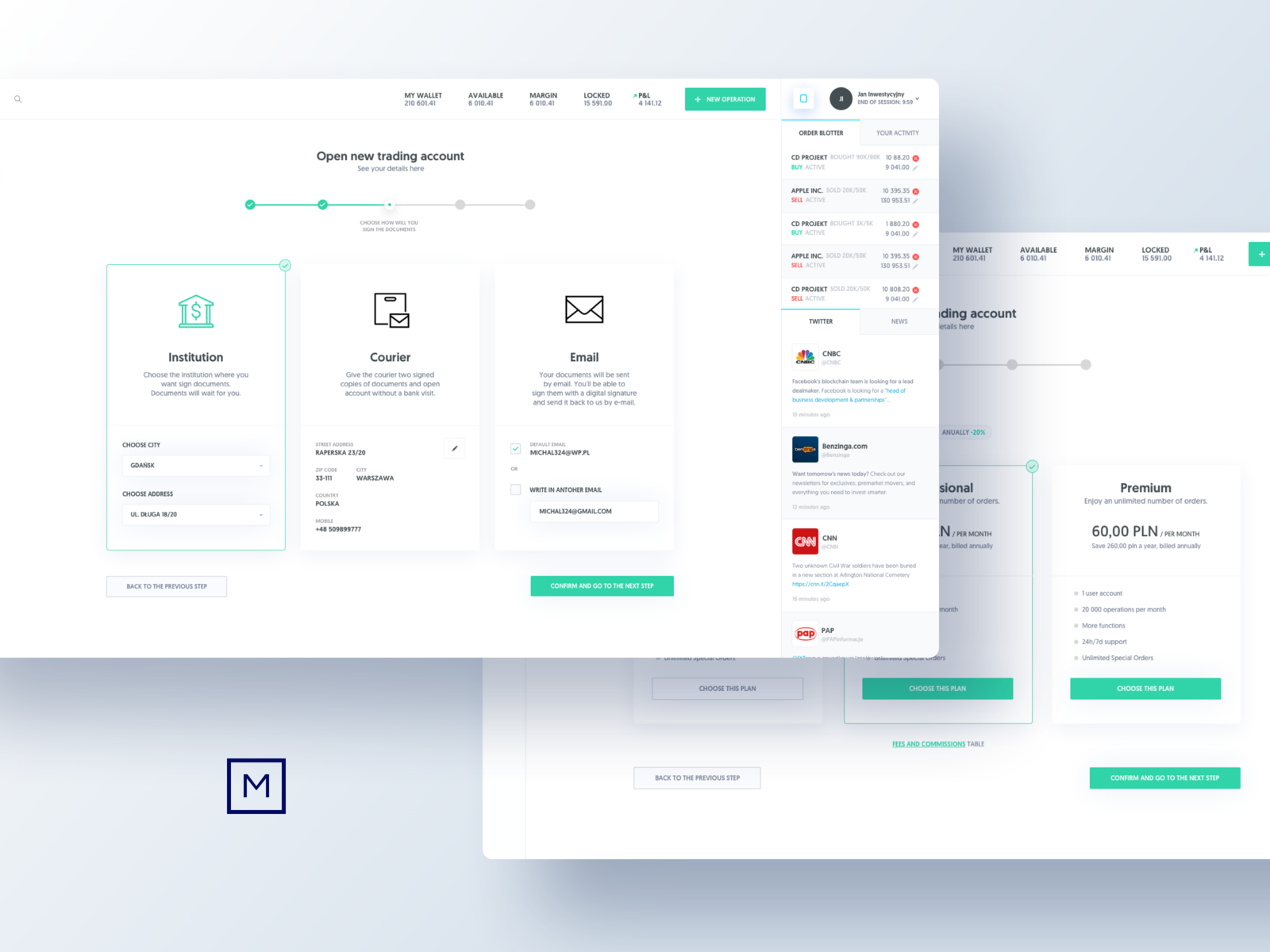Asseco ePromak Next - web app 3 by Movade on Dribbble