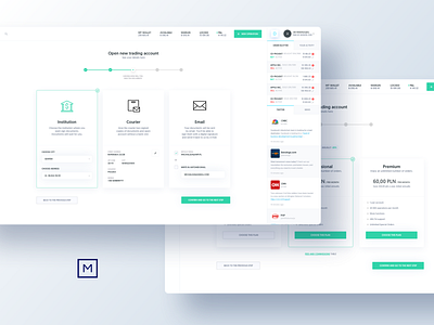 Asseco ePromak Next - web app 3 bank app banking dashboard financial app interface investing investment trading trading platform ui ui design ux ux design ux ui uxui