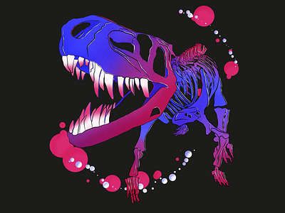 Dinosaur skeleton skeleton