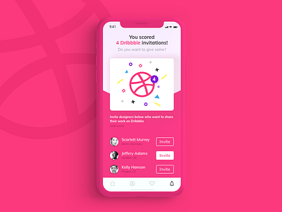 Dribbble invite