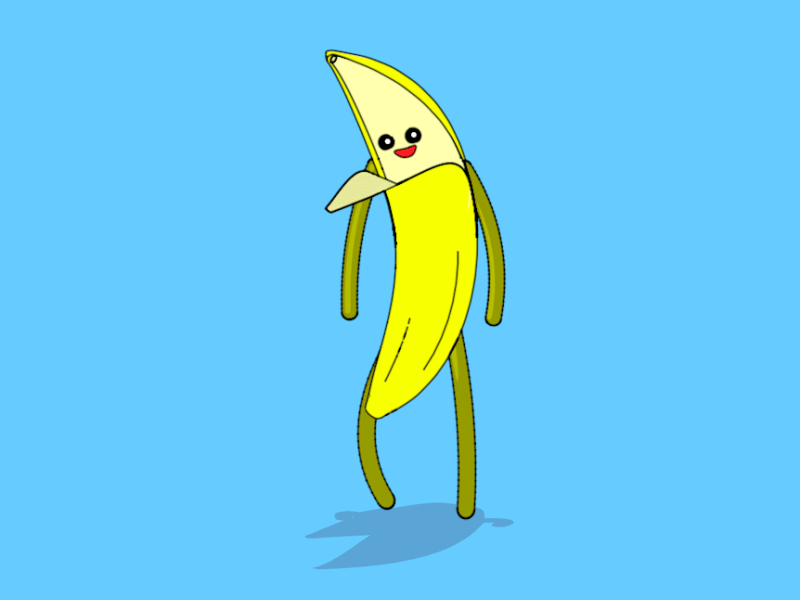 Go BANANAS by Hen Papirman on Dribbble