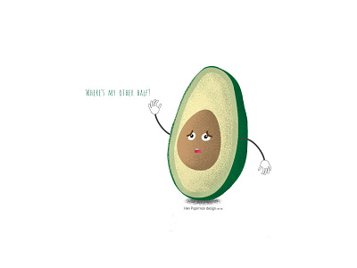 Where's my other half? drawing illustrations illustrator photoshop