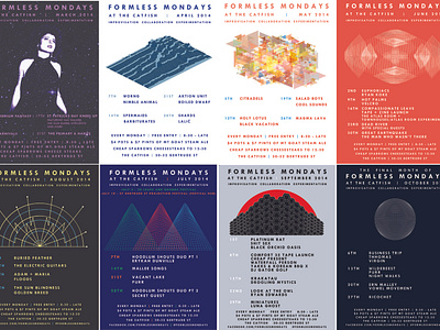 Formless Monday posters