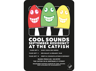 Cool Sounds poster design illustration poster poster art