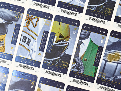 Notre Dame Football Ticket Packaging