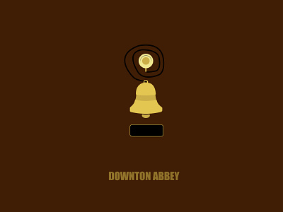 Downton Abbey design graphic design illustration poster design typography