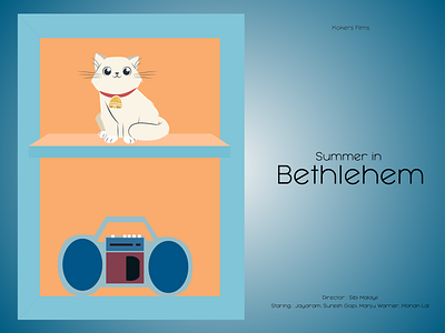 Minimal Poster Design - Movie : Summer in Bethlehem