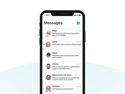 Messaging - Contacts