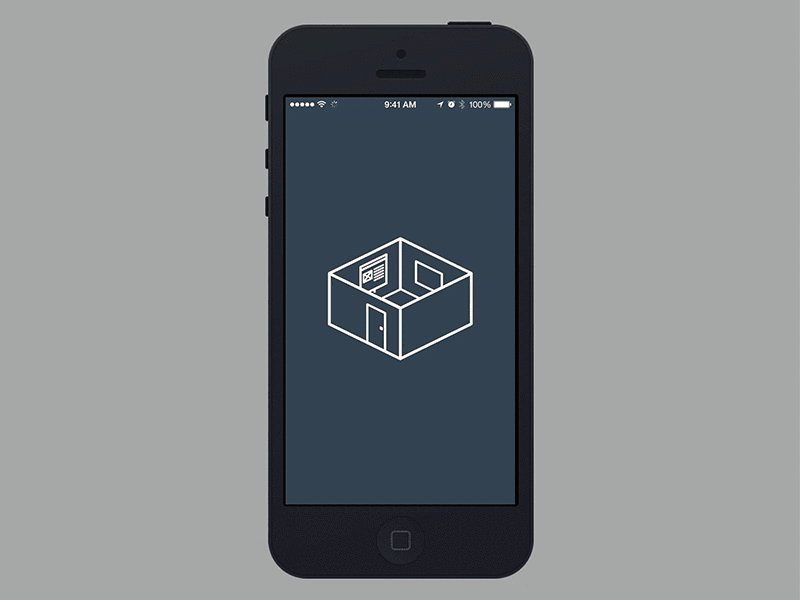 Conference Room Finder animation app conference gif iphone rooms space ui
