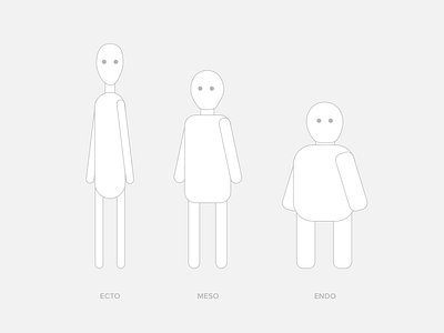 Body Types body characters illustrations shapes