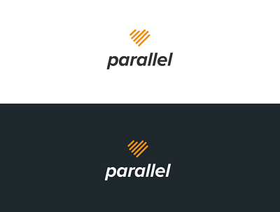 Parallel brand identity branding dating dating app dating logo heart ios lines logo parallel