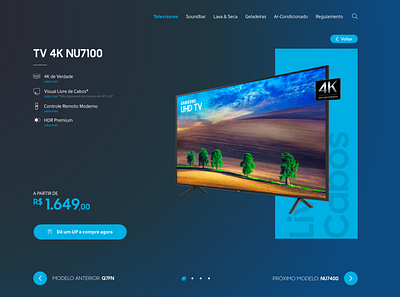 Project Samsung #1 black friday motion system ui ux website