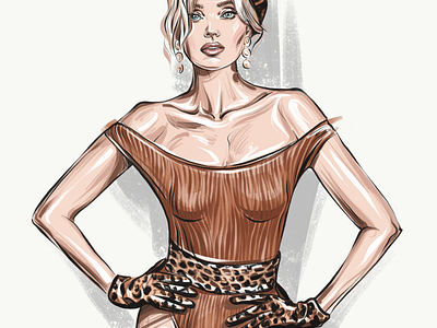 Fashion brand illustration