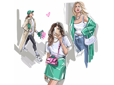 Street style sketches