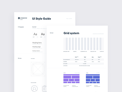 UI Styleguide. Design System
