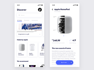 e-commerce app