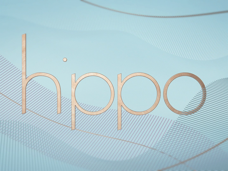 Abstract hippo's after effects blender blender3d branding design gif hippo illustration logo minimal minimalistic