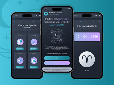 Astrology Mobile Design