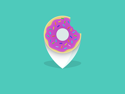 Donuts Pin donuts food icon pin