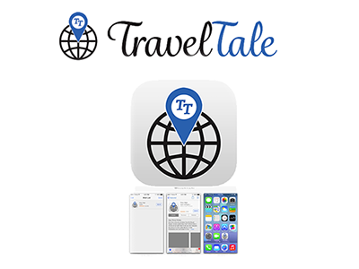 TravelTale app icon logo