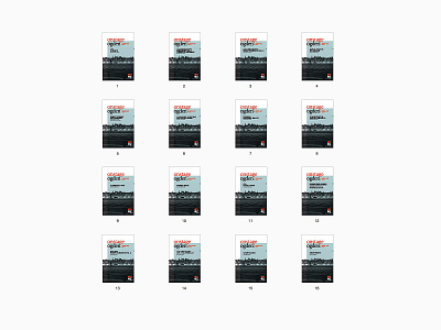Onstage Ogden Season Covers 2019–20 design layout typography utah
