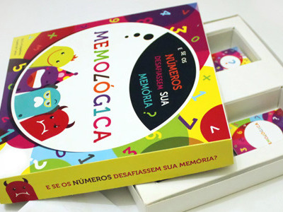 Memológica children design education game print toy