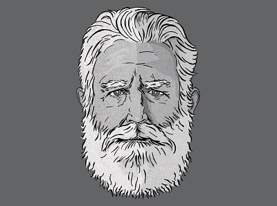 James Turrell Art face gray grays grayscale grey illustration james turrell portrait texture