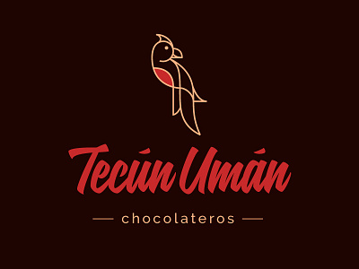 Tecún Umán Logo branding chocolate guatemala logo