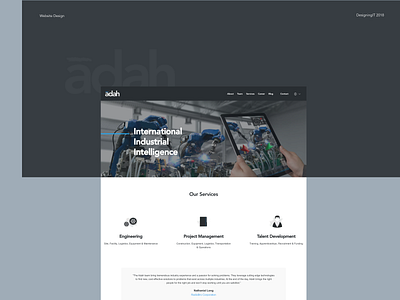 adah international webdesign