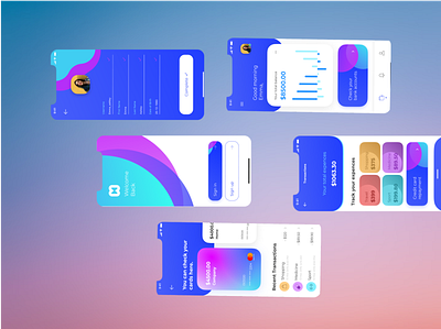 Finance App app appdesign design designer finance app ui ux