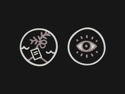 Symbology icons illustration