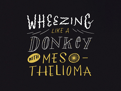 Soulcycle editorial illustration lettering typography