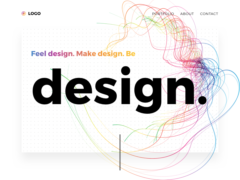 quick web sketch white desktop ux ui hero illustration sketch design web