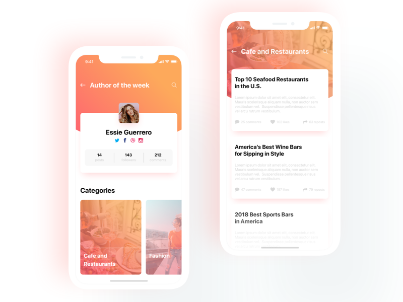 App design concept ux ui sketch shot mobile x iphone illustration concept