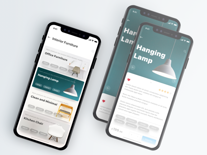 Concept ui ux sketch shot mobile iphone x illustration concept