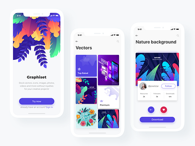 Graphiset - Mobile App