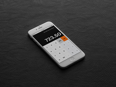 Calculator black background calculator minimal new design