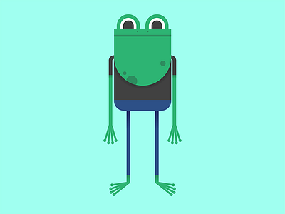 Frog adobe ai frog illustration illustrator