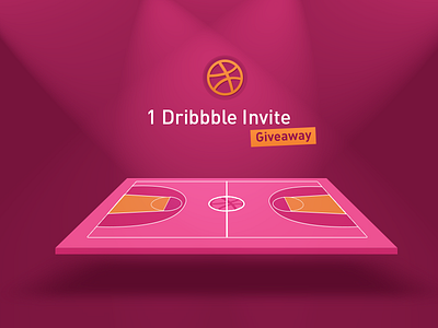you want to join the game?! 1 Dribbble invite Giveaway!