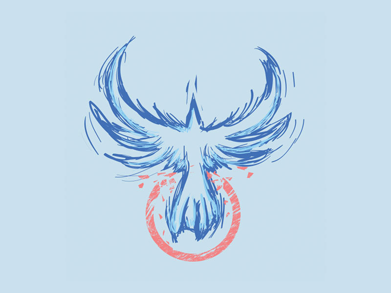 Break Free circle freedom bird free break