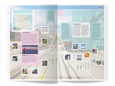 Editorial Design < San Francisco > design editorial graphic