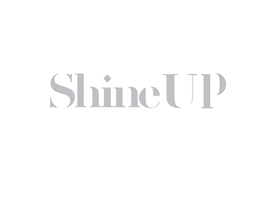 Shine Up Typeface Design design typeface